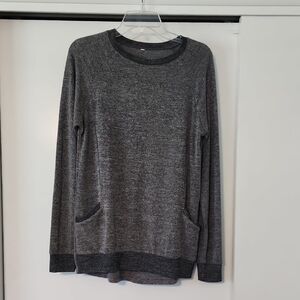 Gray Long Sleeve Sweater